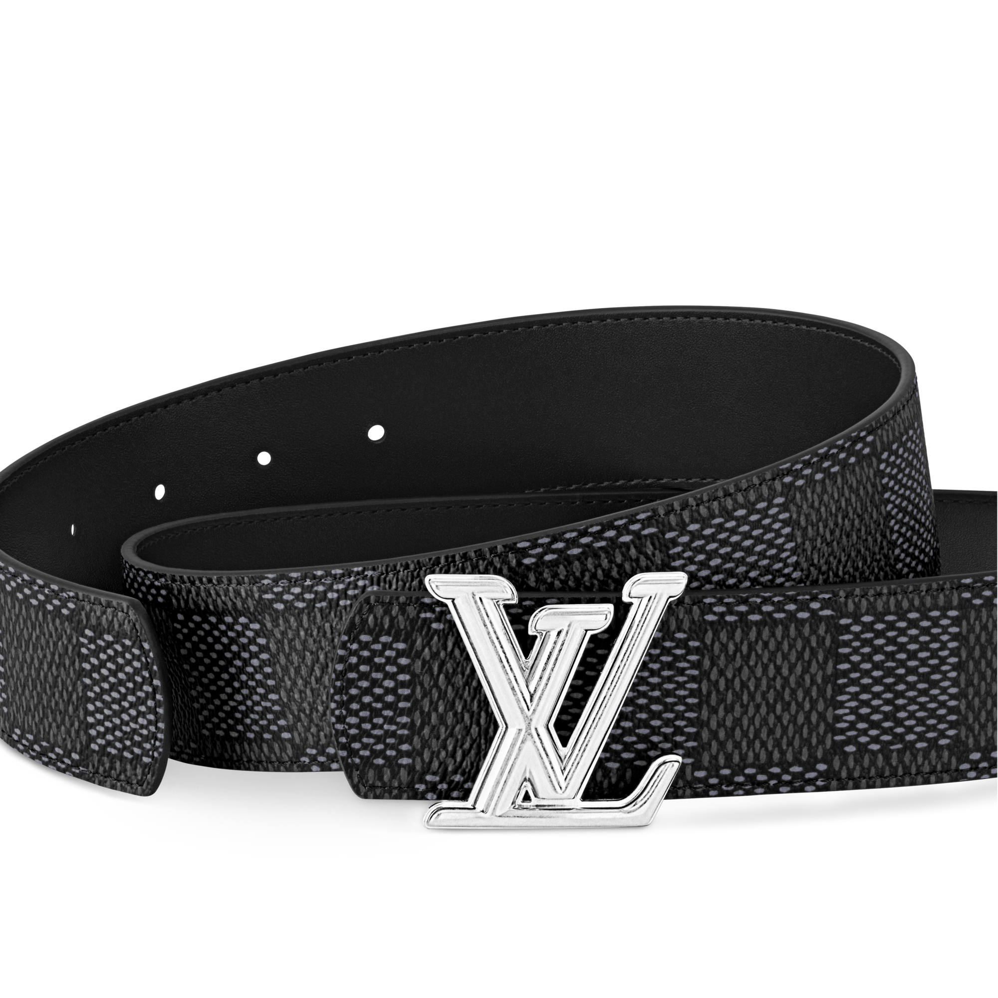 ベルト・LV ディメンション 40MM リバーシブル ダミエ・グラ